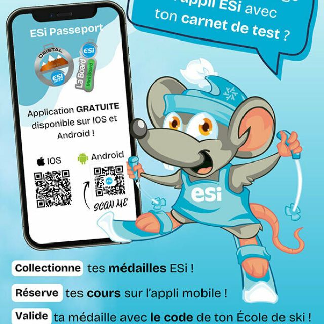 Fini les carnets oubliés : découvrez l’appli ESi pour suivre vos progrès en ski !